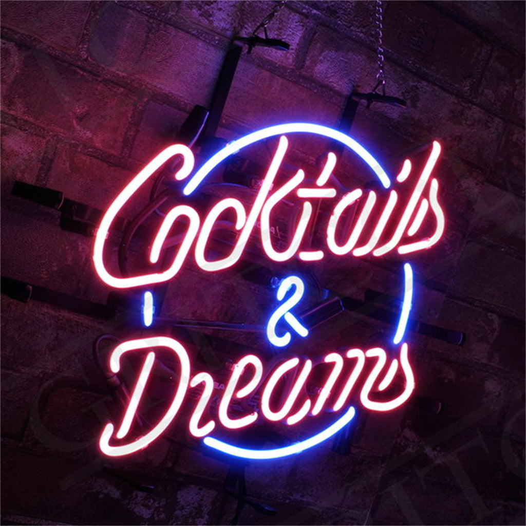 Coctails&Dreams Neon Signs Light Neon Signs Land