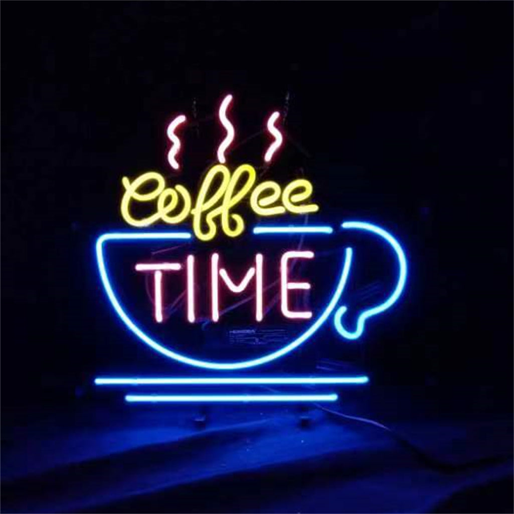 Coffee Time Neon Signs Light Neon Signs Land