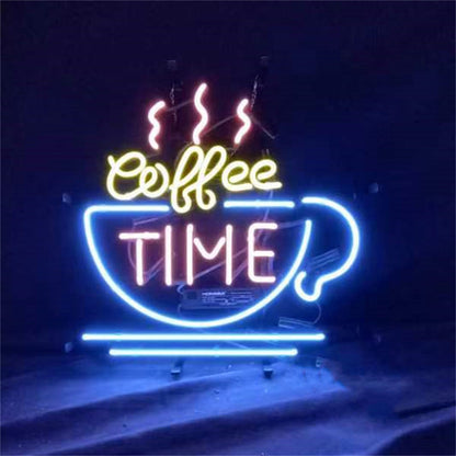 Coffee Time Neon Signs Light Neon Signs Land