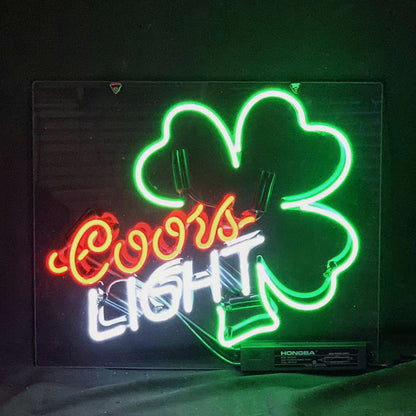 Coors Light Clover Neon Signs Light Neon Signs Land