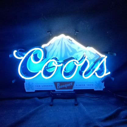 Coors The Legend Banquet Since 1873 Neon Signs Neon Signs Land