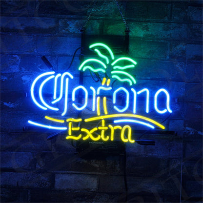 Corona Extra Beer Palm Tree Neon Signs Neon Signs Land