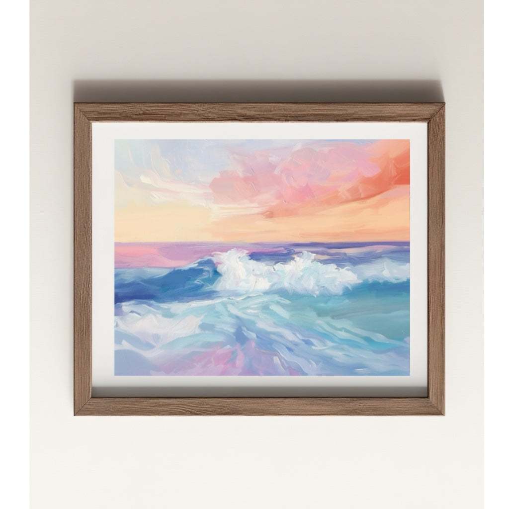 Cotton Candy Sky - Original Painting