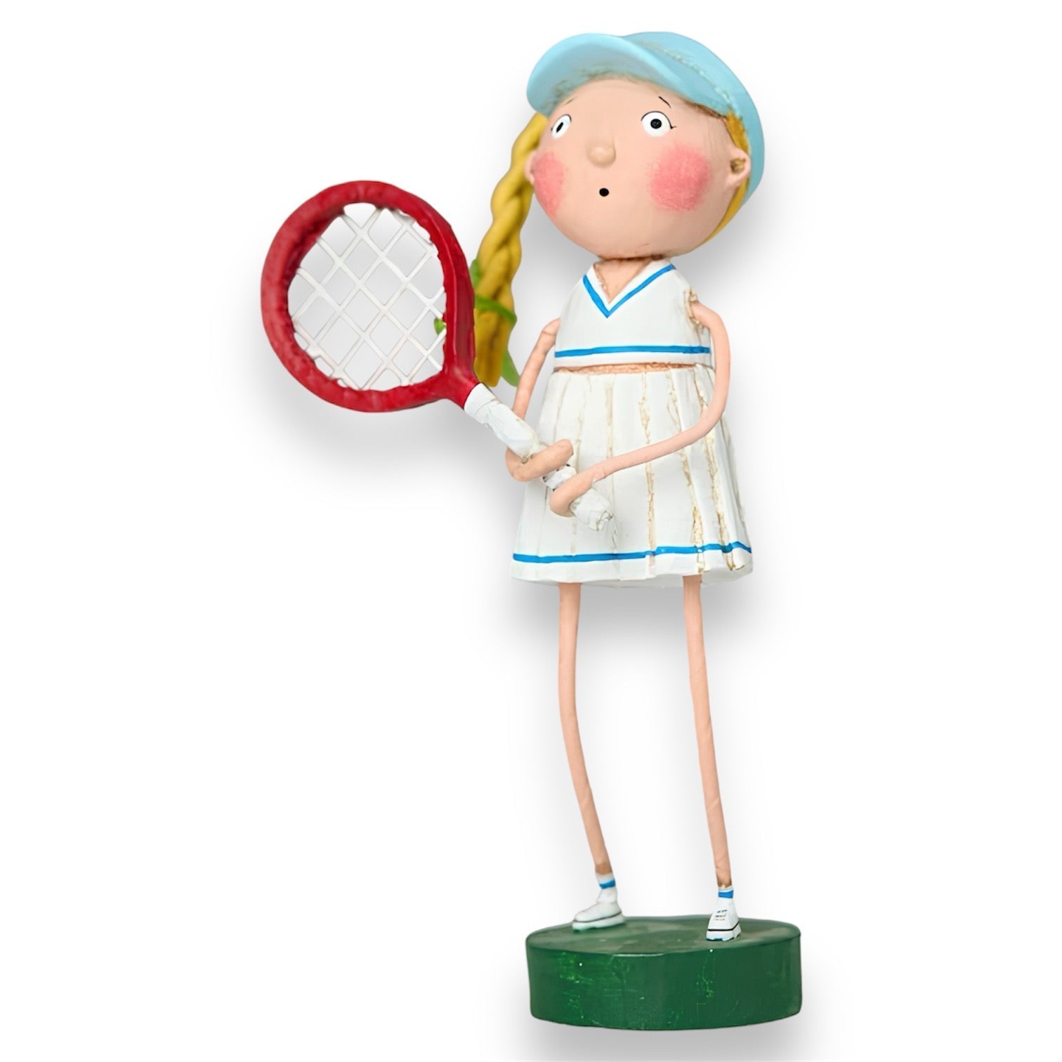 Courtney Tennis Player Figuine by Lori Mitchell *New for 2025* Quirks!
