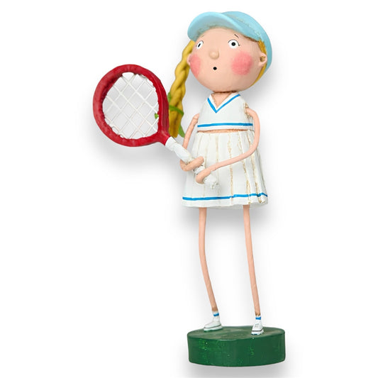 Courtney Tennis Player Figuine by Lori Mitchell *New for 2025* Quirks!