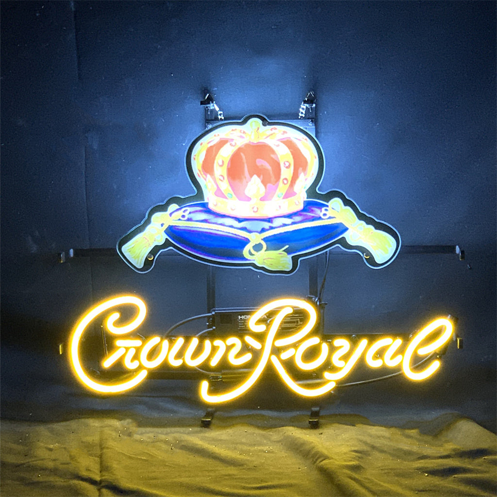 Crown Royal Whiskey Neon Signs Light Neon Signs Land