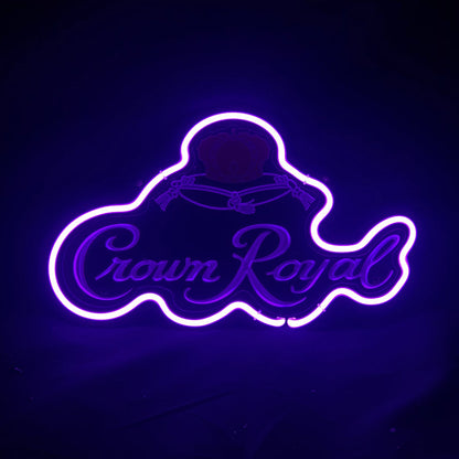 Crown Royal Whiskey Neon Signs Light Acrylic Neon Signs Land
