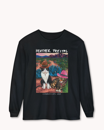 Cowboy Cats Long Sleeve T-Shirt