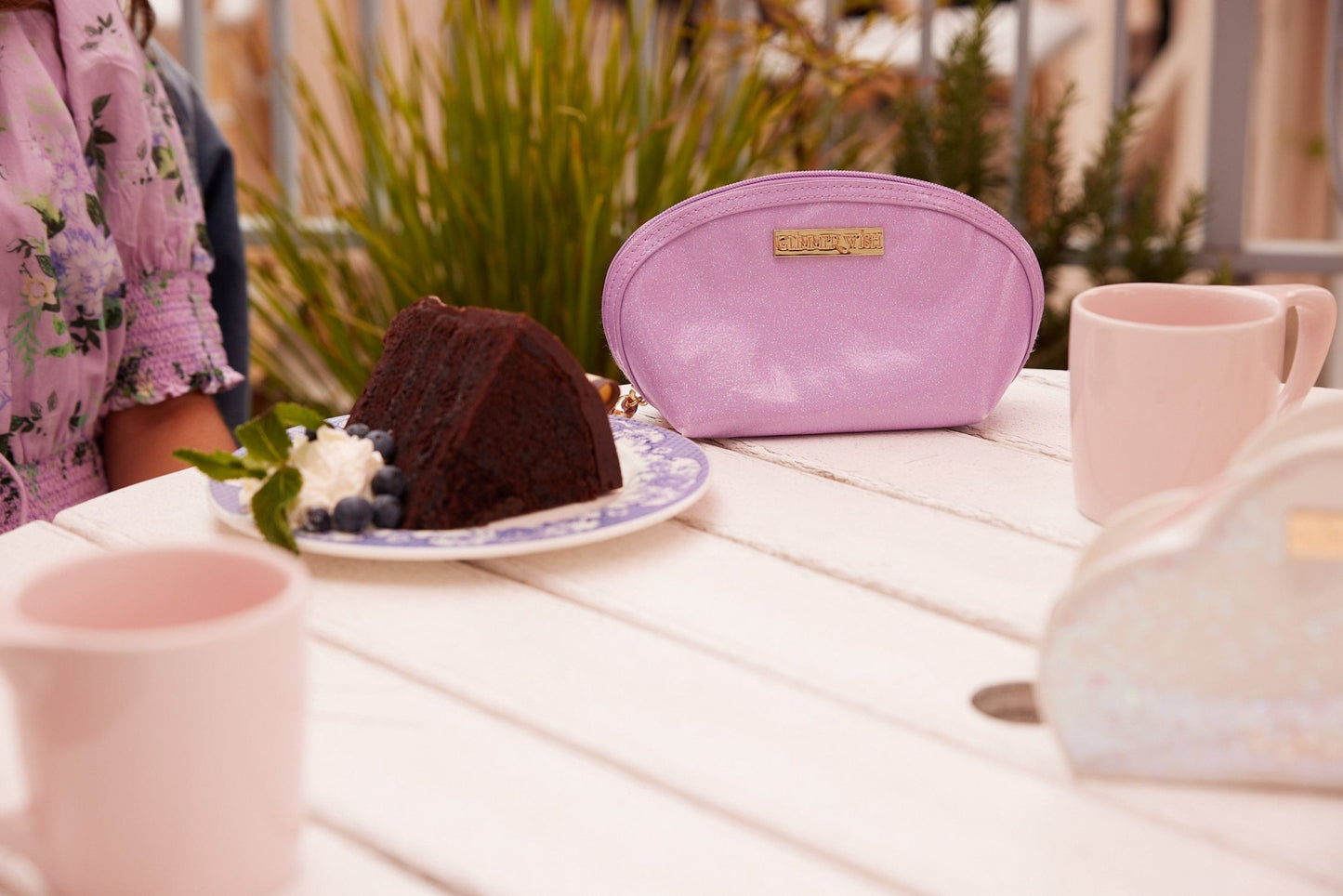 Mermaid Purple Pearl Pouch - Creative Freedom Collective