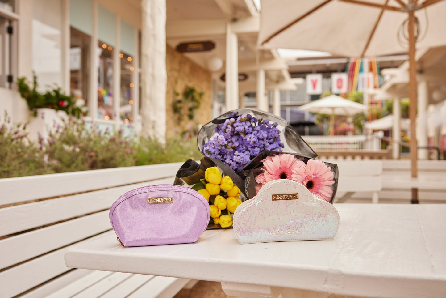 Mermaid Purple Pearl Pouch - Creative Freedom Collective