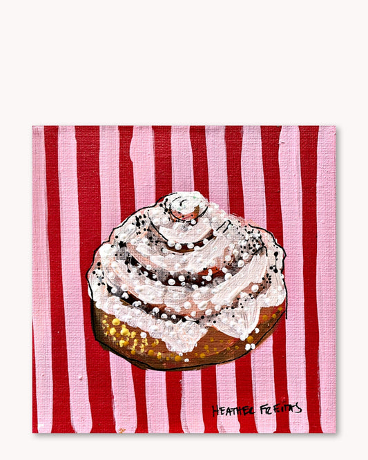 Cinnamon Roll ( Original Painting ) Heather Freitas