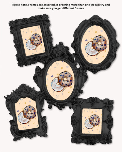 Bagel - Mini framed print