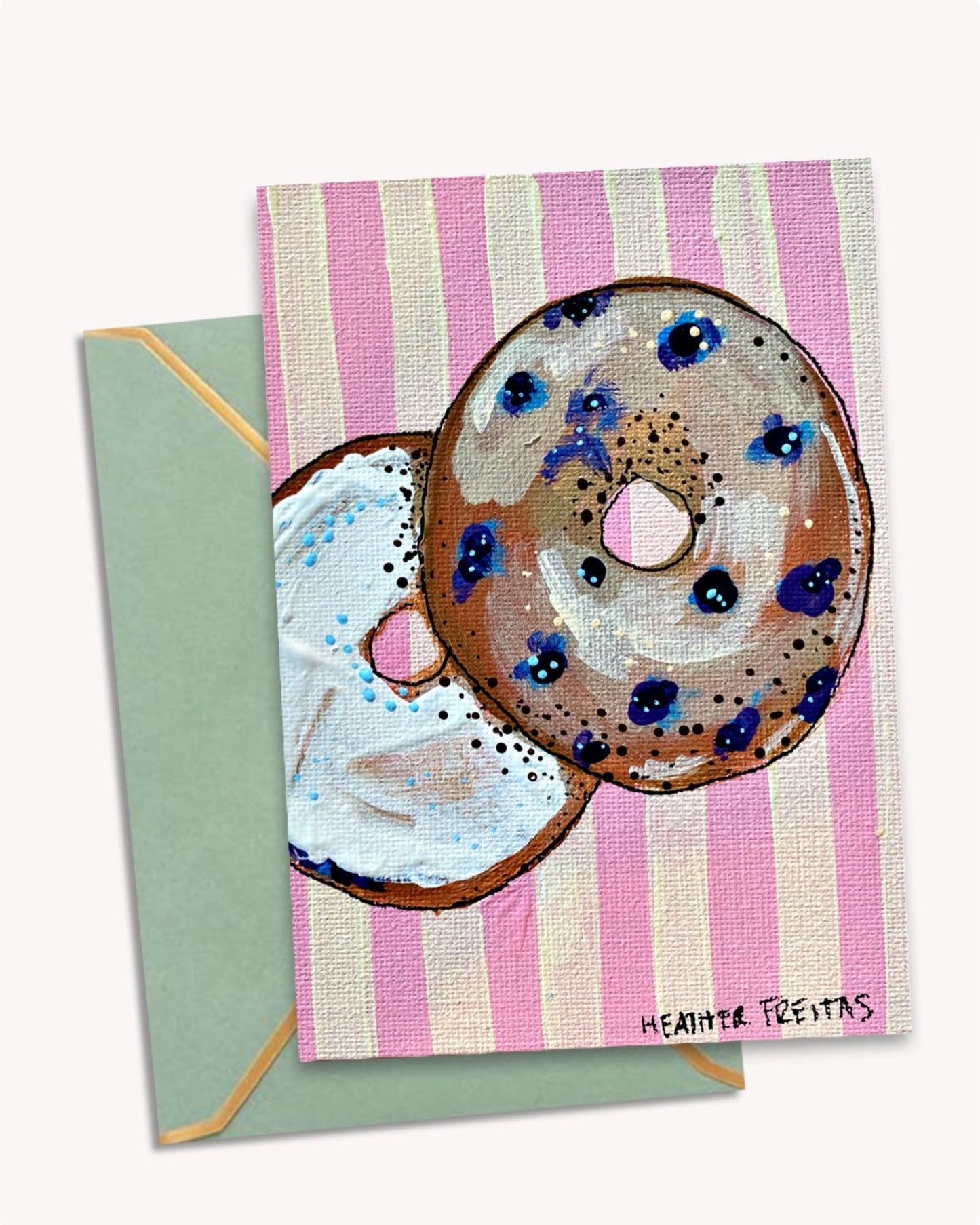 Bagel - Greeting Card / Fine Art Print