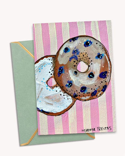 Bagel - Greeting Card / Fine Art Print