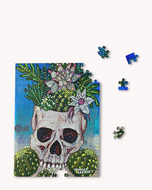 Desert Bloom Puzzle ( 120 - 500 Piece )