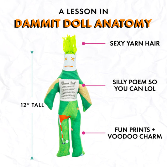 The Golf Doll Dammit Dolls