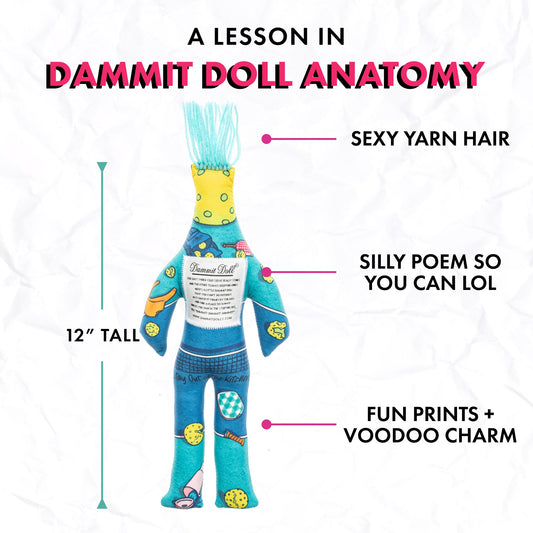 The Pickleball Doll Dammit Dolls
