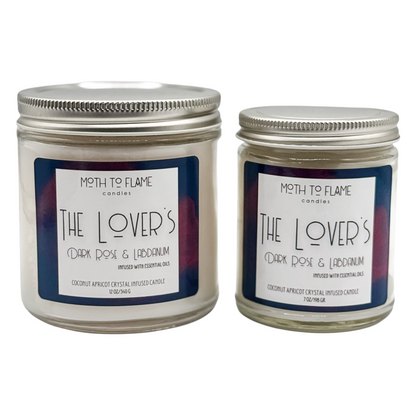 The Lover’s – 7 oz / 12 oz Candle Moth to Flame Candles