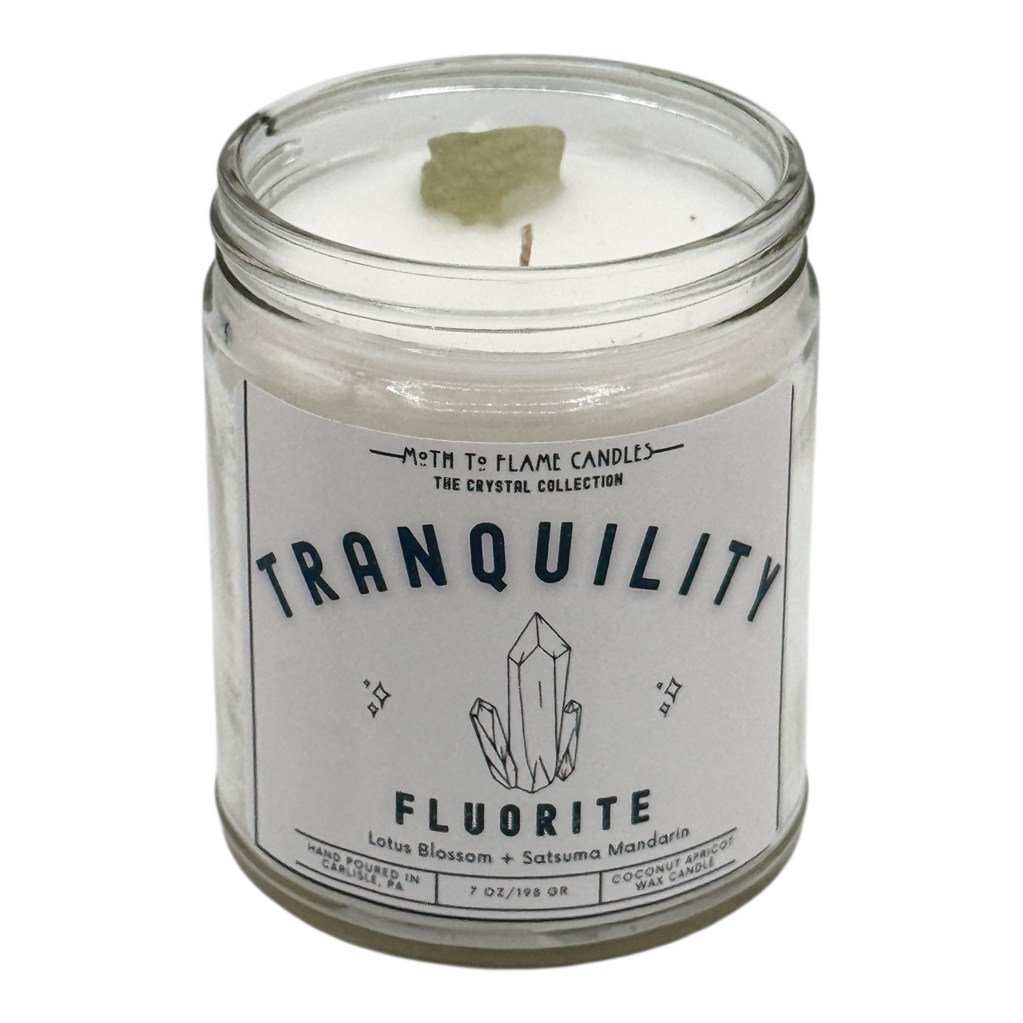 Tranquility – 7 oz Candle Moth to Flame Candles