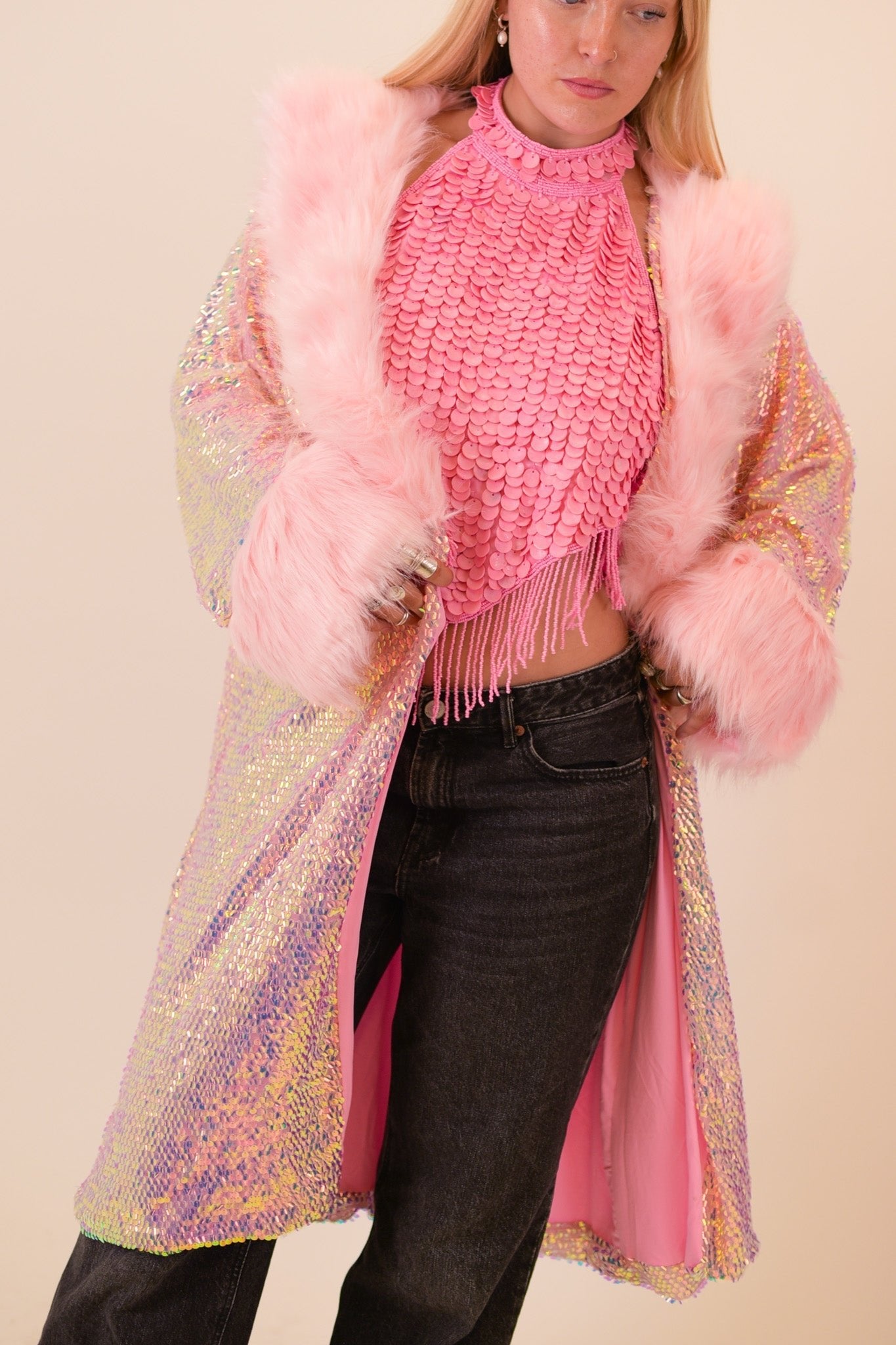 Pink Dream Jacket - Creative Freedom Collective