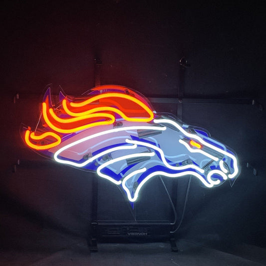 Denver Broncos Horse Neon Signs Light Neon Signs Land