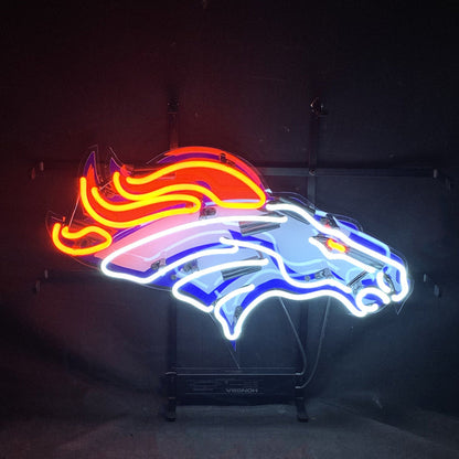 Denver Broncos Horse Neon Signs Light Neon Signs Land