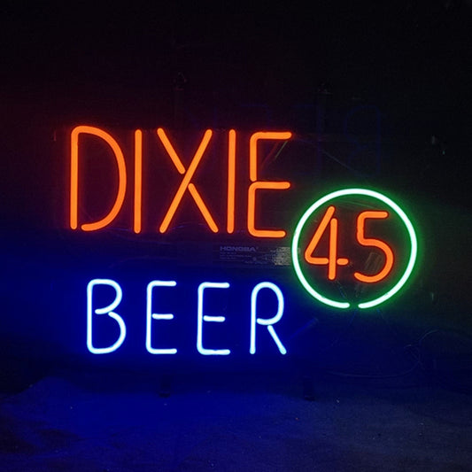 Dixie Beer 45 Neon Signs Light Neon Signs Land