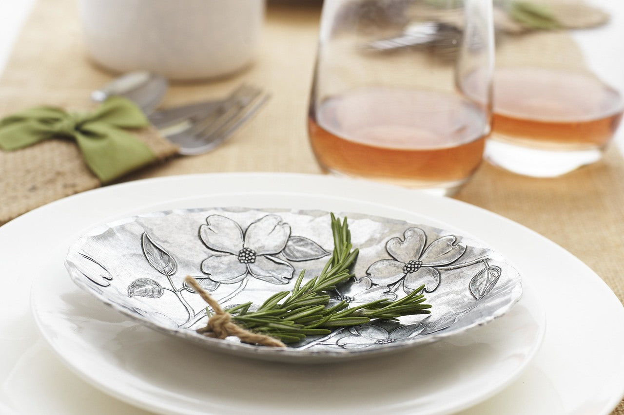 Dogwood 7 Inch Small Oval Dish Wendell August Forge