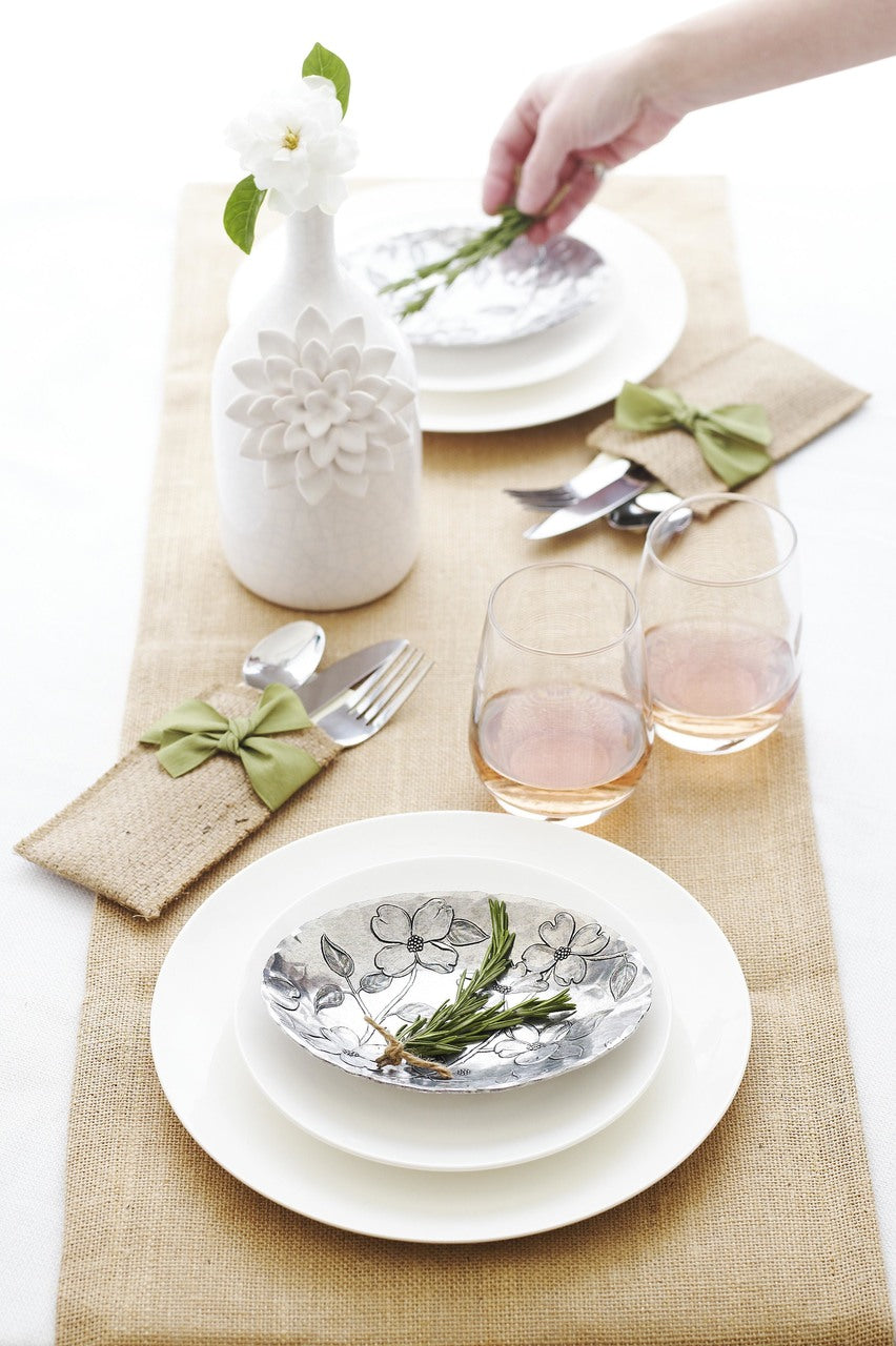 Dogwood 7 Inch Small Oval Dish Wendell August Forge