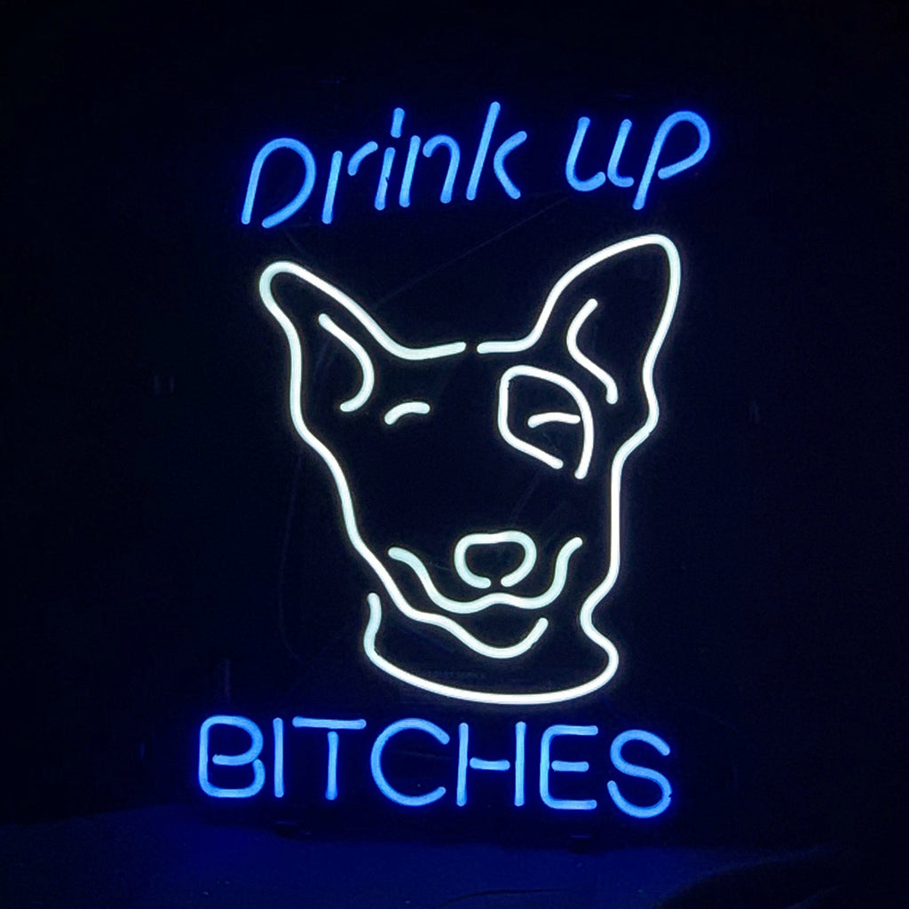 Drink Up Bitches Neon Sign Light Neon Signs Land