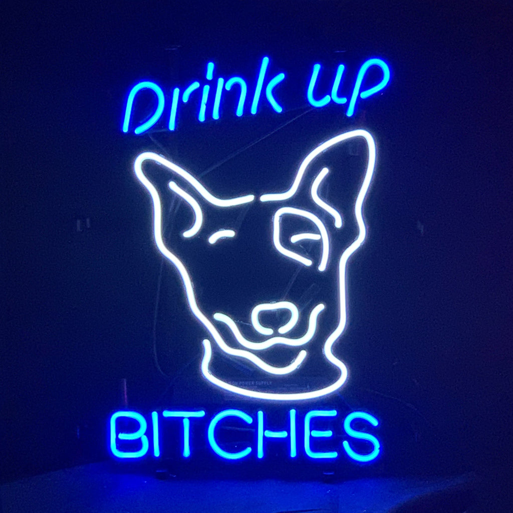 Drink Up Bitches Neon Sign Light Neon Signs Land