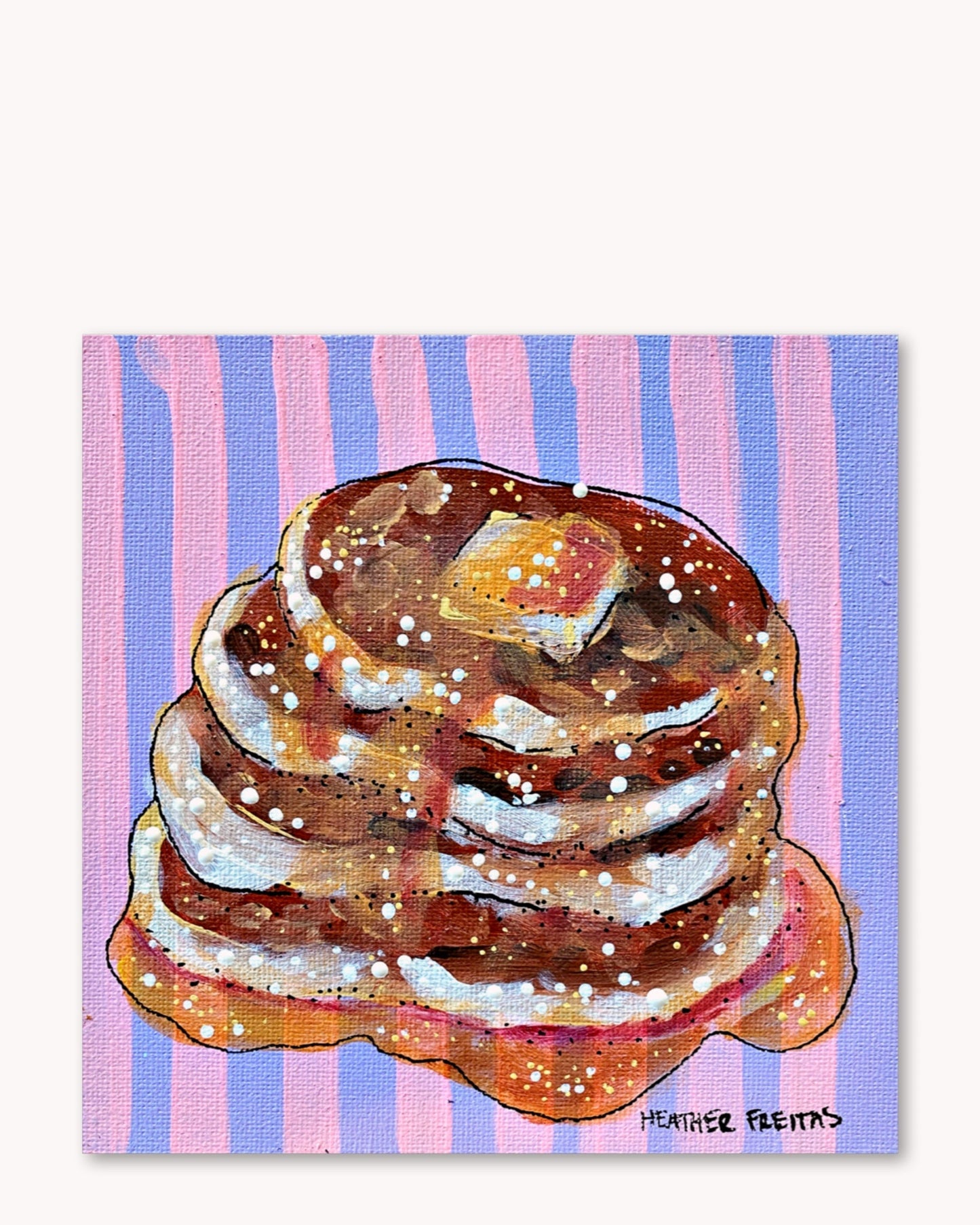 Pancakes ( Original Painting ) Heather Freitas