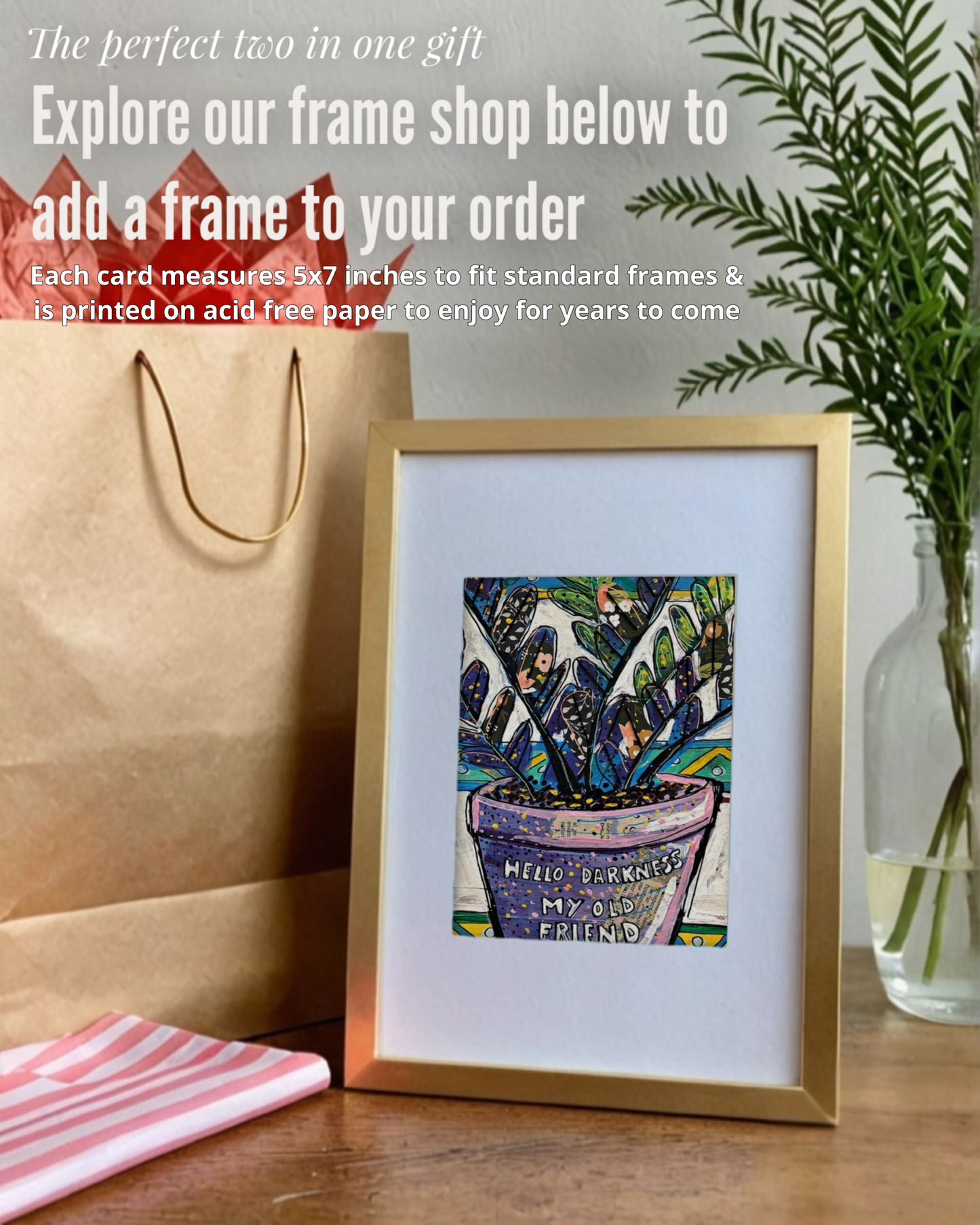 Hello Darkness My Old Friend - Greeting Card / Fine Art Print