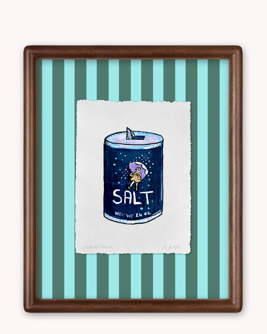 Salt Limited Edition Framed Print