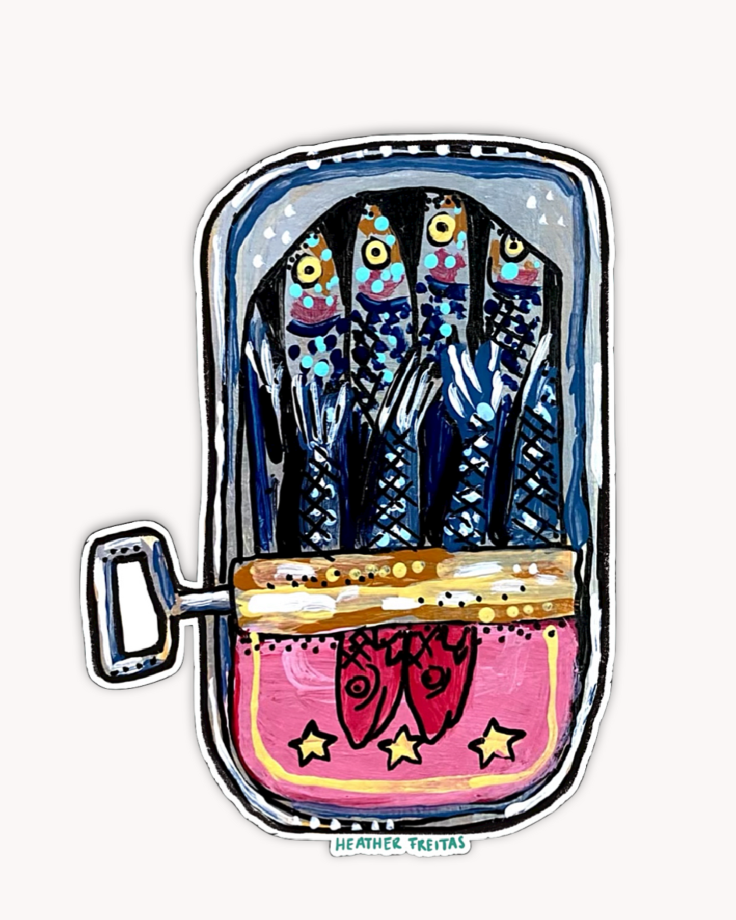 Sardines Sticker
