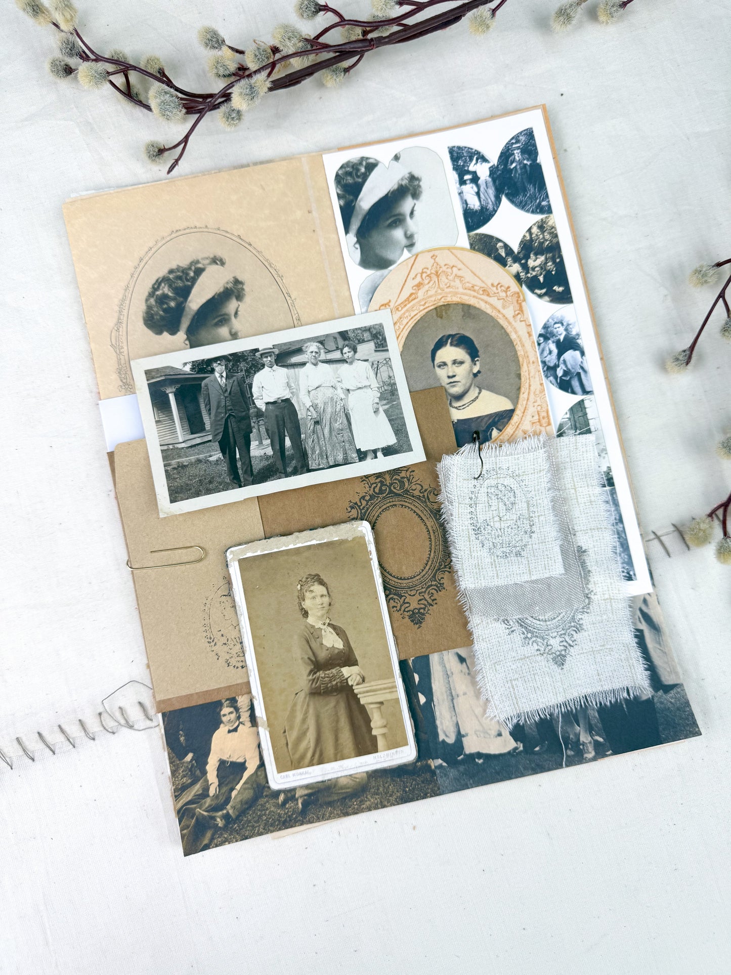 Portrait Ephemera Kit A House of Books