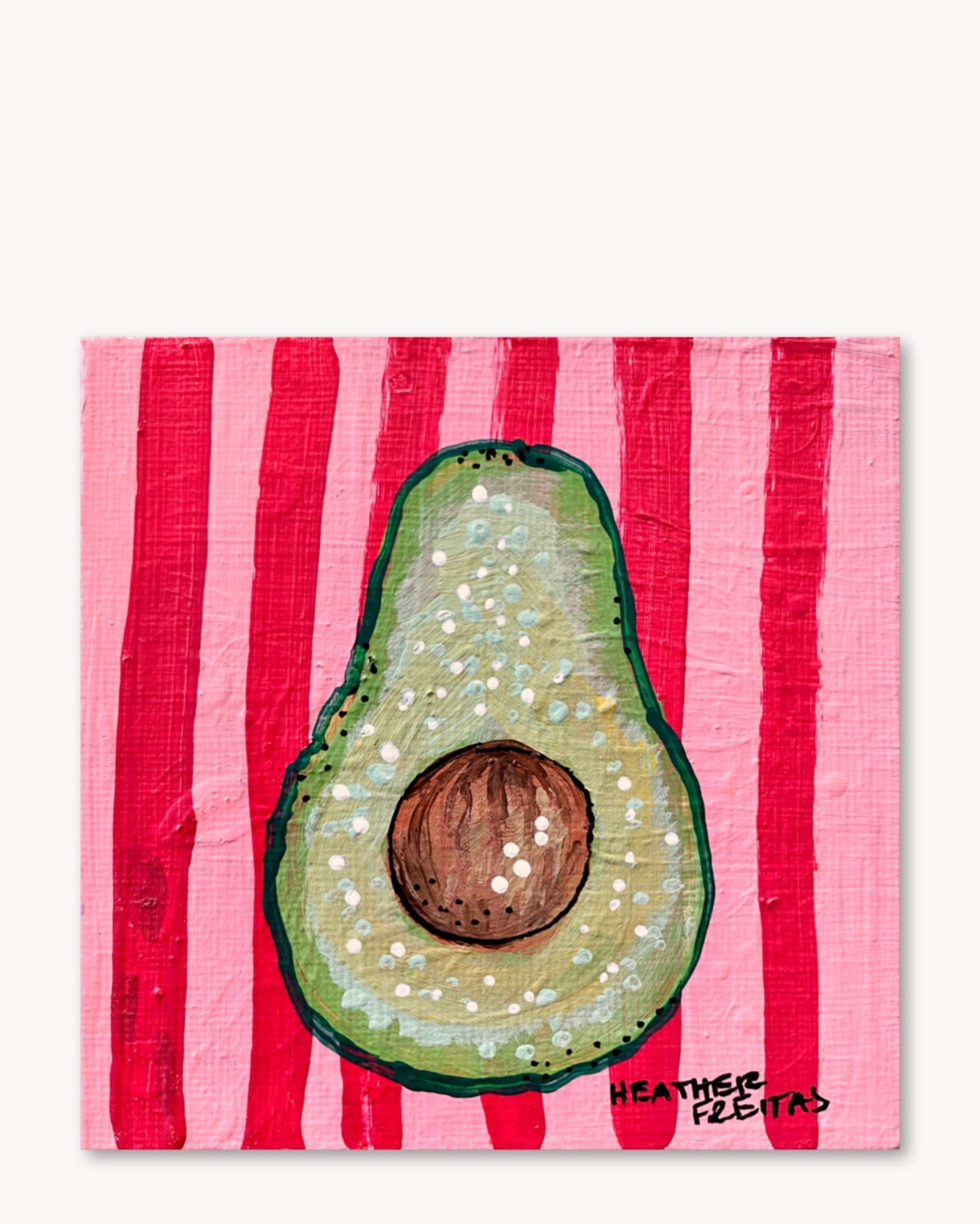Avocado ( Original Painting ) Heather Freitas