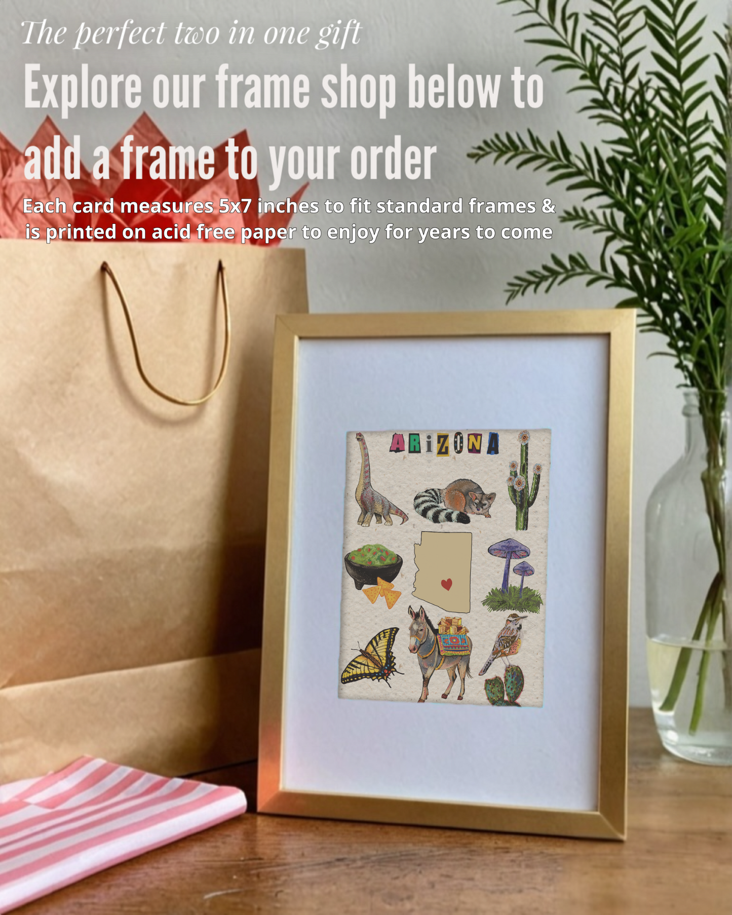 Arizona - Greeting Card / Fine Art Print