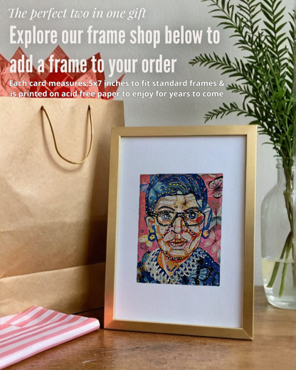 RBG Butterfly - Greeting Card / Fine Art Print