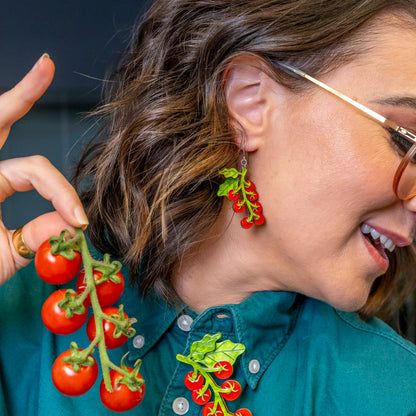 Vine & Dandy Drop Earrings by Erstwilder Quirks!