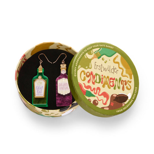 Dressed to Impress Drop Earrings by Erstwilder Quirks!