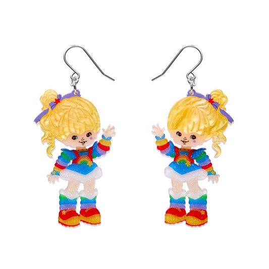 Rainbow Brite Says Hello Drop Earrings Rainbow Brite x Erstwilder