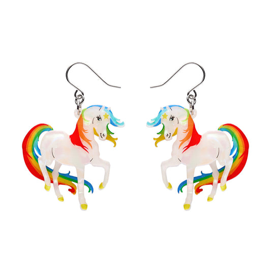 Starlite Drop Earrings Rainbow Brite x Erstwilder