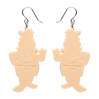 Fred Flintstone Drop Earrings by Erstwilder