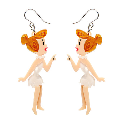 Wilma Flintstone Drop Earrings by Erstwilder