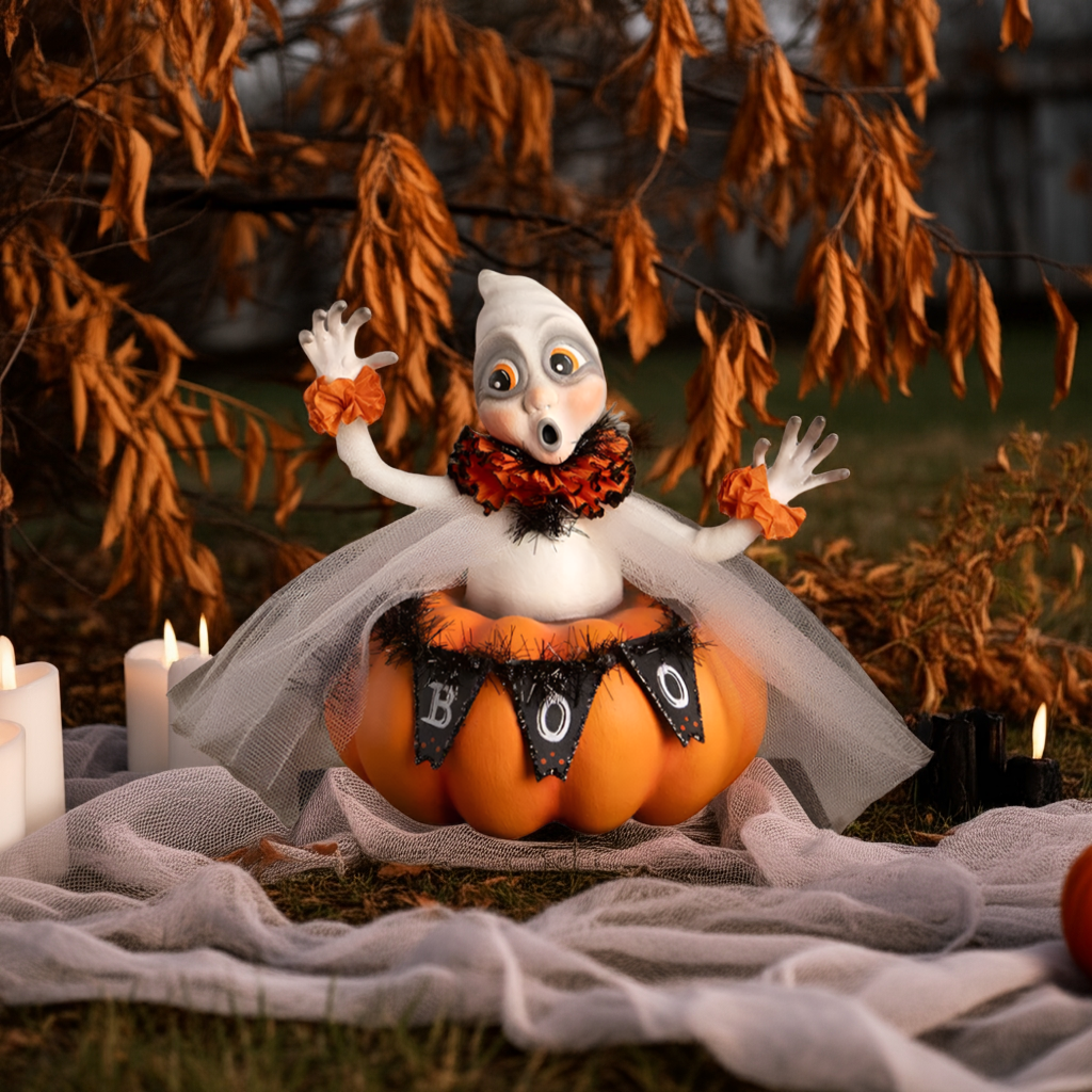 Binx Boo Ghost by Bethany Lowe Designs Quirks!