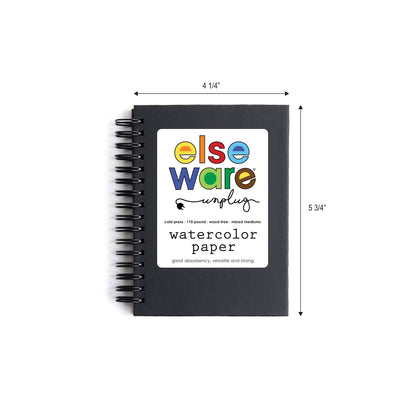 Watercolor Essentials Bundle | Bamboo Case, Metallics, & Paper Pad