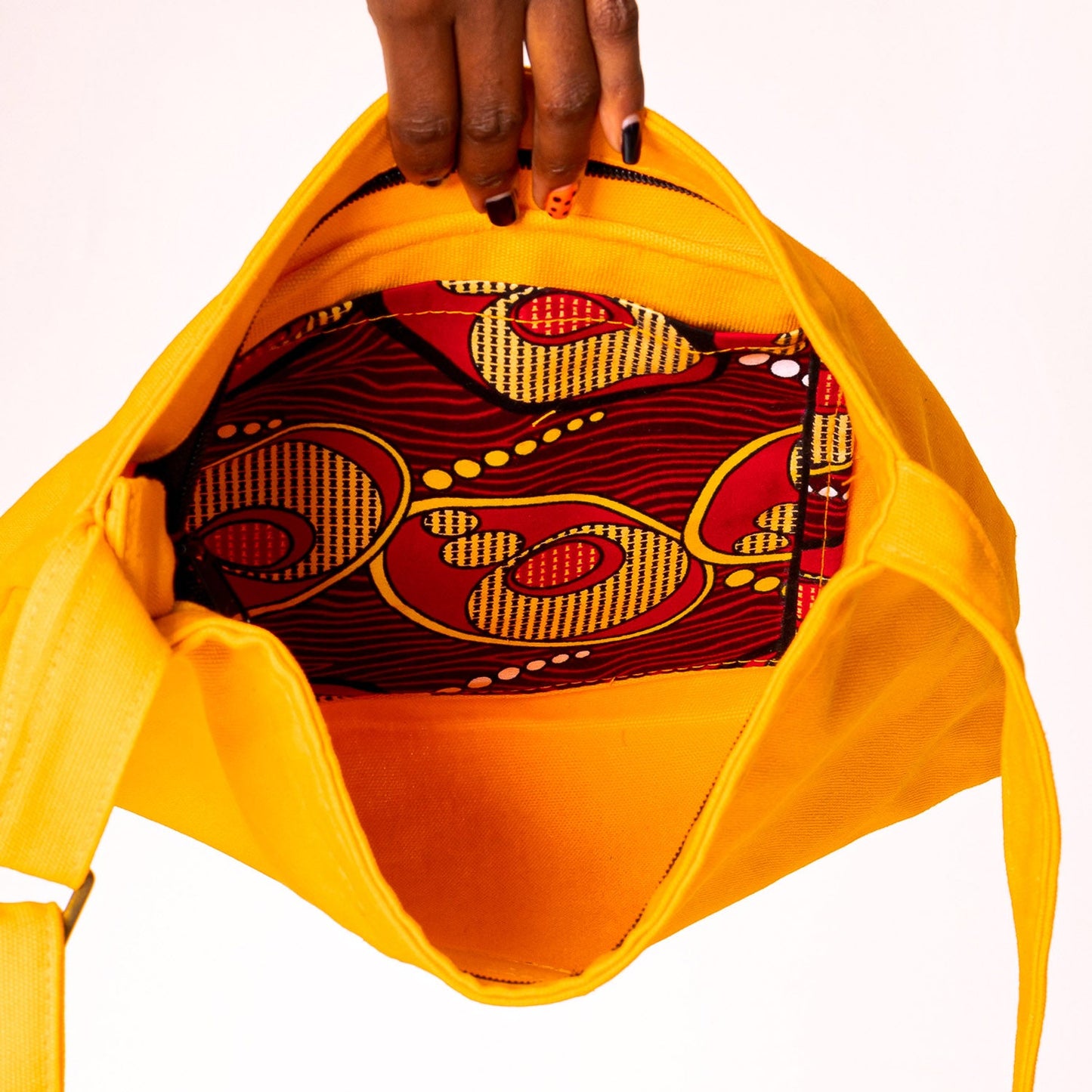 The Mini Amani Canvas Crossbody Bag Unisex