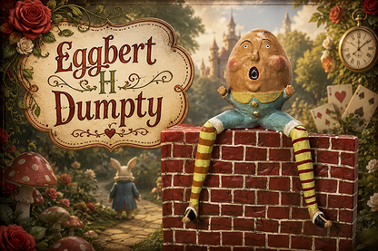 Eggbert H Dumpty Lori Mitchell Collectible Figurine