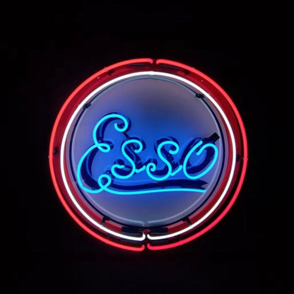 Vintage Style Esso Logo Neon Signs Light Neon Signs Land